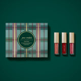 jane iredale - Glaze & Glow ColorLuxe High Impact Lip Glaze Mini Trio - Limited Edition - Lip Gloss - jane iredale Mineral Make-up - ZEITWUNDER Onlineshop - Kosmetik online kaufen