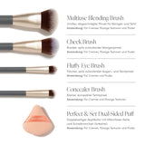 jane iredale - Essentials Brush Set - Limited Edition - Make-up Pinselset - jane iredale Mineral Make-up - ZEITWUNDER Onlineshop - Kosmetik online kaufen